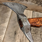 Damascus Beak Axe