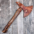 Damascus Beak Axe