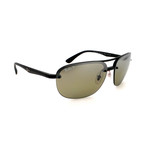 Unisex RB4275CH-601S5J Polarized Sunglasses // Matte Black + Gray