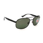 Men's RB3593-29A Polarized Sunglasses // Black + Gray