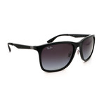 Unisex RB4313-6018G Flex Sunglasses // Black + Gray Gradient
