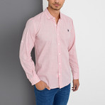 Smith Button-Up Shirt // Red (XX-Large)