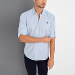 Smith Button-Up Shirt // Blue (Large)