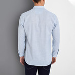 Smith Button-Up Shirt // Blue (Large)