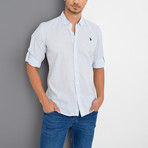 Smith Button-Up Shirt // Light Blue (Small)