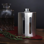 Fusion Flasks // Dual Chamber Hip Flask // Gift Set