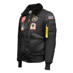 CW45 "United States Eagle" Jacket // Black (4XL)