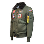 CW45 "United States Eagle" Jacket // Olive (5XL)