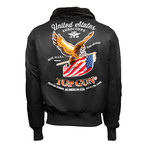 CW45 "United States Eagle" Jacket // Black (4XL)