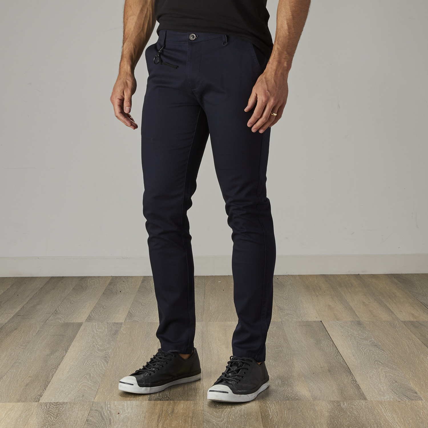 Men's Slim Fit Stretch Chinos // Navy (36WX30L) - Xray Jeans - Touch of ...