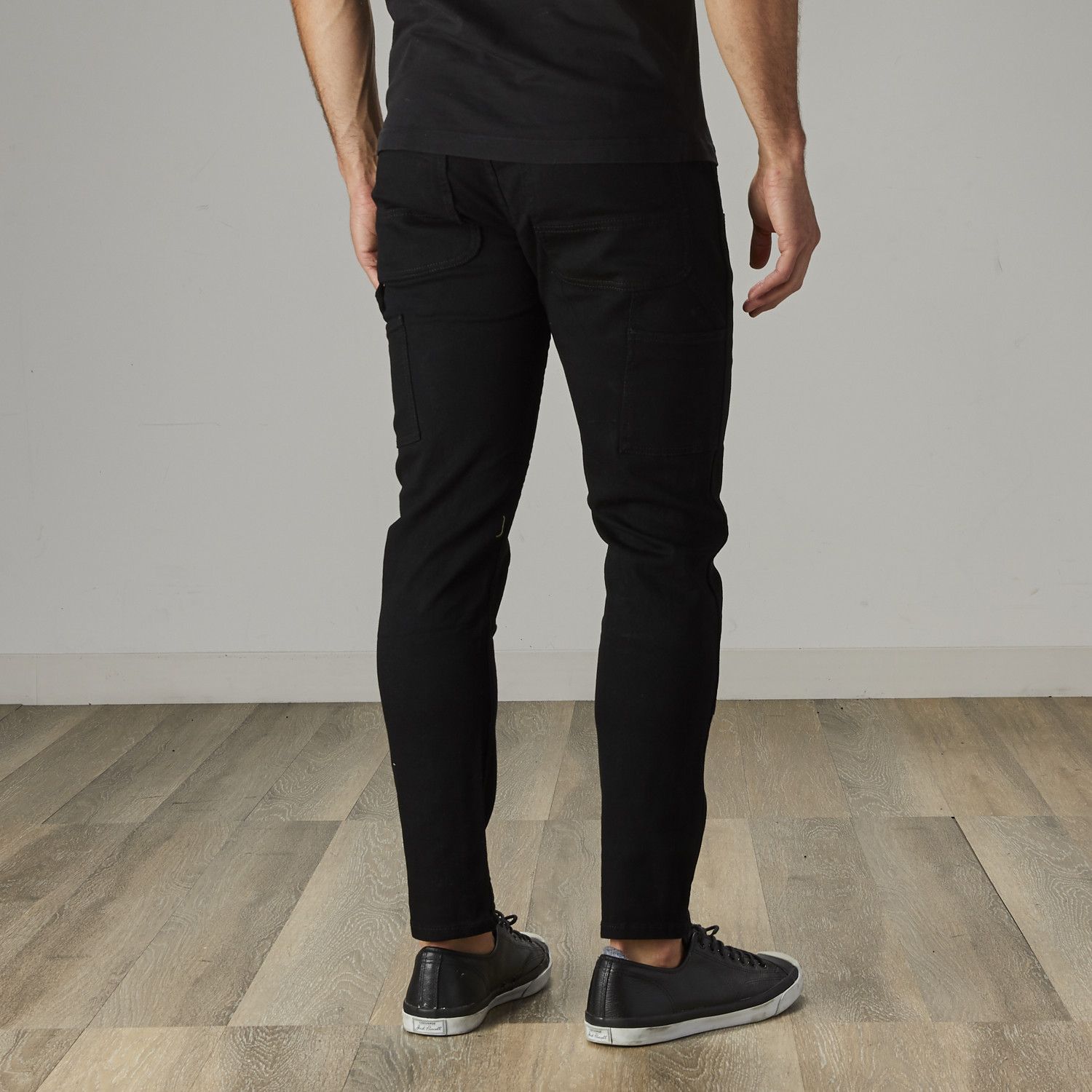 Men's Carpenter Style Jeans // Jet Black (32WX30L) - Xray Jeans - Touch ...