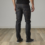 Men's Carpenter Style Jeans // Raw Denim (32WX32L)