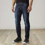Men's Dark Wash Stretch Jeans // Dark Wash (36WX32L)