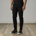 Men's Carpenter Style Jeans // Jet Black (34WX30L)