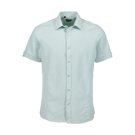 Cinque Terre Short Sleeve Shirt // Light Green (3XL)