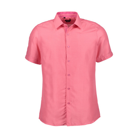 Ibiza Short Sleeve Shirt // Hot Pink (3XL)