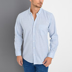 Timothy Button-Up Shirt // Blue (3X-Large)