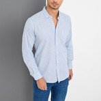 Timothy Button-Up Shirt // Blue (Large)