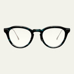 Unisex Le Vault Optical Frames // Emerald + Black Palladium