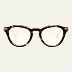 Unisex Le Vault Optical Frames // Tortoise + Brushed Gold