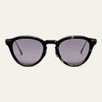 Unisex Le Vault Sunglasses // Black Gray Tortoise + Gray