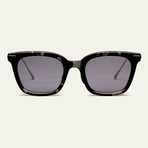 Unisex Medium Rare Sunglasses // Black Gray Tortoise + Gray