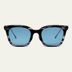 Unisex Medium Rare Sunglasses // Smoke + Blue