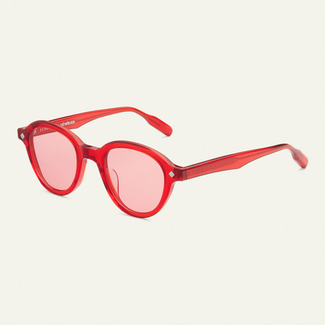 Unisex Bon Vivant Sunglasses // Red