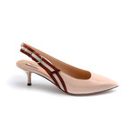 Women's Alice Calf Leather Slingback Pumps // Pink (US: 4.5)