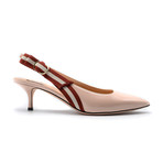 Women's Alice Calf Leather Slingback Pumps // Pink (US: 7)