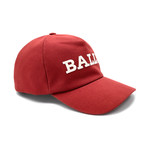 Men's Cotton Canvas Baseball Cap // Red (58/M)