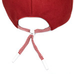 Men's Cotton Canvas Baseball Cap // Red (58/M)