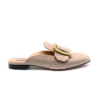 Women's Janesse Mule Slippers with Janelle Buckle // Soft Pink (US: 6.5)