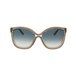 Chloé // Women's Sunglasses // Greige + Gray