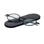 FrontPage // Manhattan Glasses + Milano Black Case // Black (+1.50)