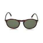 Men's Round Acetate Sunglasses V.II // Havana + Green