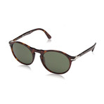 Men's Round Acetate Sunglasses V.II // Havana + Green