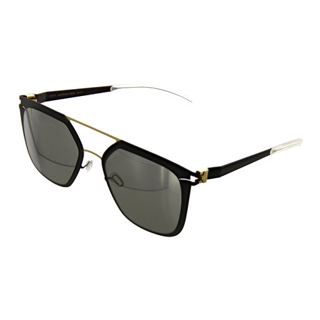 Mykita // Unisex Pilot Sunglasses // Gold + Terra