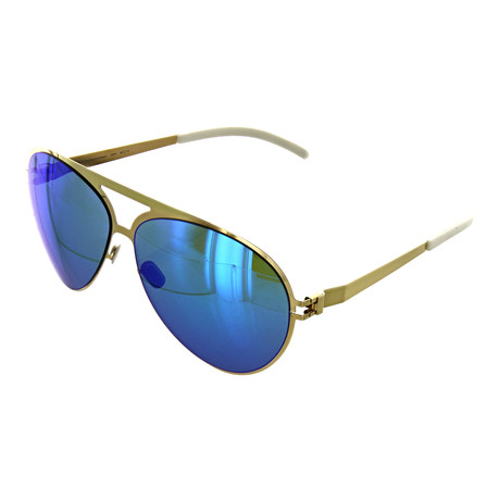 Mykita // Unisex Aviator Sunglasses I // Gold