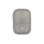 Minimal Silicone Container + Divider // Set of 2 // Gray (23.7oz)