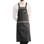 Nizza Apron // Black Denim