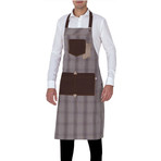 Bristol Apron // Brown Check