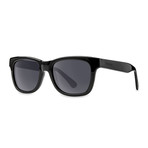 Filtrate Eyewear // Oxford Polarized Sunglasses // Gloss Black + Gray