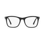 Persol // Men's Rectangle Optical Frames // Black