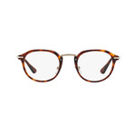 Men's Round Optical Frames // Havana + Light Brown