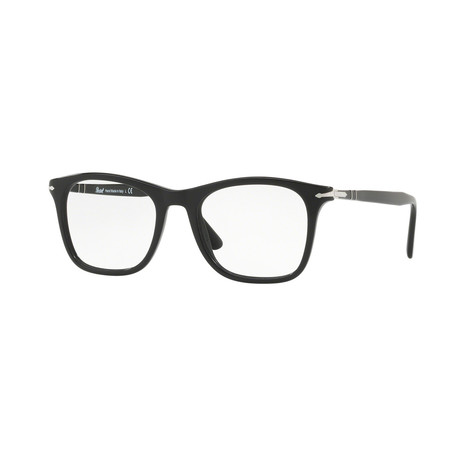 Persol // Men's Rectangle Optical Frames // Black