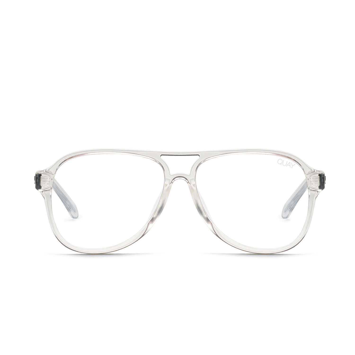Unisex Magnetic Blue-Light Blocking Glasses // Clear - Quay - Touch of ...