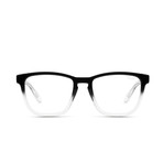 Unisex Hardwire Blue-Light Blocking Glasses // Black + Clear
