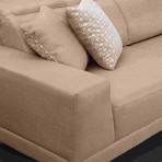 Caicos Collection // Beige (Left Chaise)