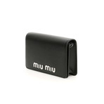 Miu Miu // Leather Mini Crossbody Handbag // Black